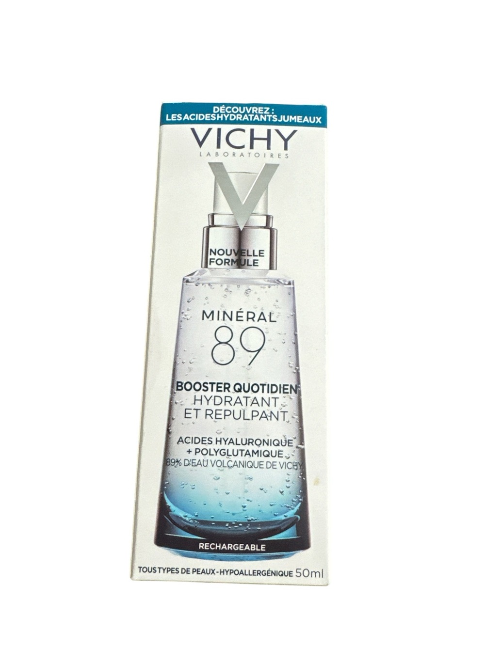 Vichy Mineral 89 Hydrating Booster Serum - Blue